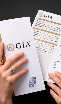 Сертифікат GIA для діамантів TIARA