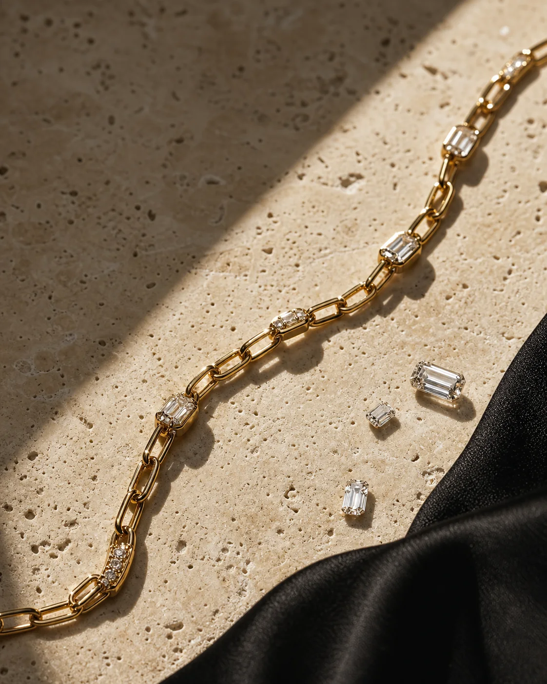 Tiara campaign chain still life
